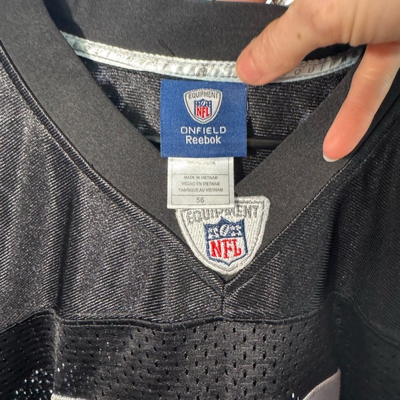 Reebok Black and White NFL Jersey - Picture 5 of 5